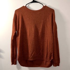 Orange/rust oversized sweater